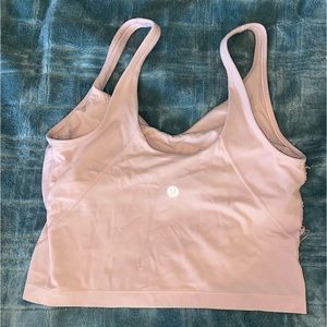 LULULEMON Pink Peony Align Tank Size 6
